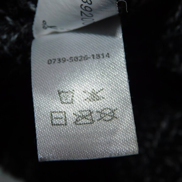 Bluenotes Womens S Gray White Wild Horse Stallion Button Front Cardigan Sweater - Picture 5 of 8